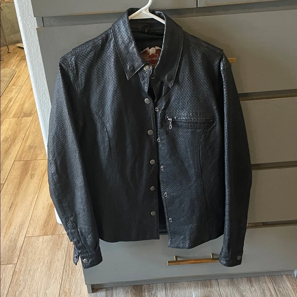 Harley-Davidson Black Leather Jacket